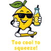 Lemon Too Cool To Squeeze Caricature