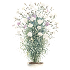 Bouquet Aquarelle Blanc-Violet