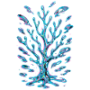 AI Abstract Coral