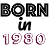 Born in 1980