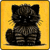 Fuzzy Cat (Yellow)