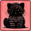 Fuzzy Cat (Red)