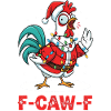 F-CAW-F Crow Christmas Sarcastic Gift