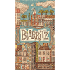 Biarritz Seaside Retro Illustration France City