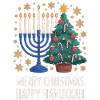 Chemise de Noël et Hanoukka