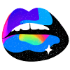Cosmic Rainbow Lips