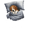 Beagle Sleep Shirt Cuddly Blanket