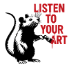Rat paints your art