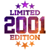 LIMITED EDITION 2001 25TH BIRTHDAY