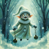 Winter Elf with Bells