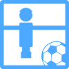 Kicker Symbol Fußball