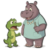 Hippo dentiste et Crocodile Aventure