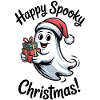 Weihnachtsgeist mit Geschenken