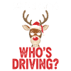 Reindeer asks: Who drives