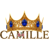 Golden Crown Monogram Camille