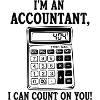 Accountant Count On You Graphic