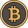 Bitcoin Coin | BTC Crypto Currency Symbol