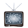 Winter Retro TV Snowflakes