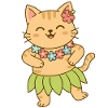 Chat à Hawaï