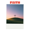 Faith at sunset