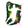 Handball Jump Shot Player Silhouette Action