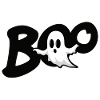 Cute Halloween Ghost – Boo