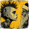 Punk trifft Weihnachtsmann 