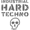 Crâne techno dur industriel