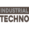 Industrielle Techno-Typografie
