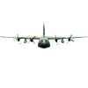 Frontales Militärflugzeug Design