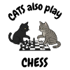 Cat also play chess