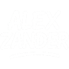 Alex Zander Handwriting Logo
