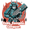 Code Battle Samurai with Keyboard