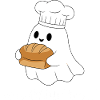 Boo Brot Geist Koch