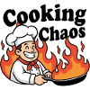Flaming Chef Cartoon