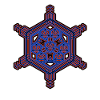 Fraktal Evolution Experience Stern Hexagon Muster