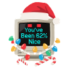 Computer Weihnachten KI Sarkastisch Tech Geschenk