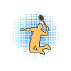 Badminton Design - A Little Badminton Player