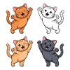 Bunch of Cats - T-shirt chat drôle