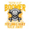 I'm a Boomer Skull Saying