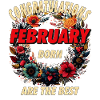 CONGRATULATIONS FEBRUARY