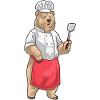 Bär Koch Spatula Cooking