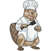 Beaver Cook Spatula Cooking