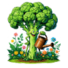 Cheerful Broccoli Gardener