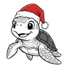 Tortue de Noël