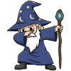 Dabbing Wizard – Funny Wizard Design
