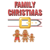 Family Christmas Belt Picture
