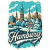 Hamburg Winter Landscape