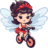Fairy Cute Bicycle Comic