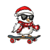Dove Bird Christmas Funny
